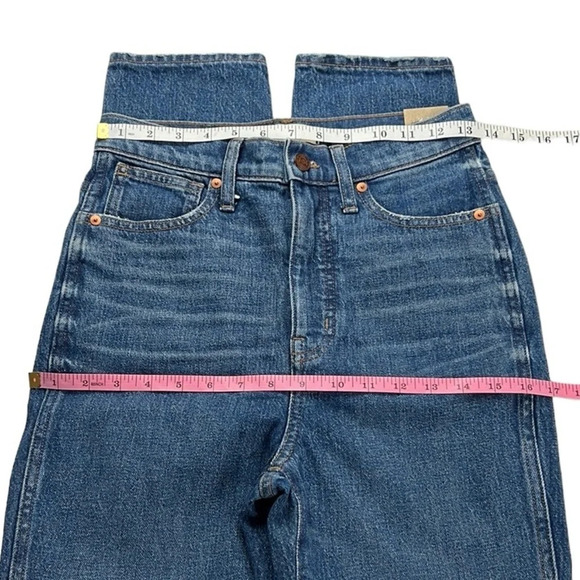 Madewell New Women’s 26 Stovepipe With Magic Pockets No Stretch Jean - Picture 10 of 13